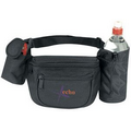 Poly Fanny Pack w/ Bottle Holder & Cellular Phone Pouch